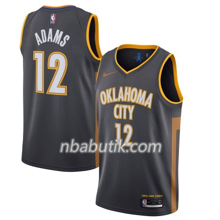 NBA Mænd Trøje Oklahoma City Thunder Steven Adams 12 Nike 2019-20 City Edition Swingman NBA Mænd Trøje Oklahoma City Thunder Steven Adams 12 Nike 2019-20 City Edition Swingman